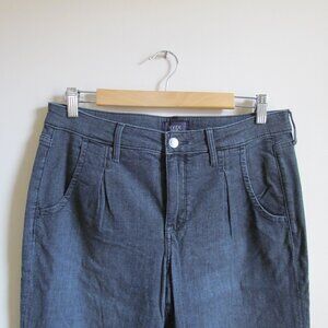NYDJ Grey Carrot Leg Ankle Jeans - Size 6